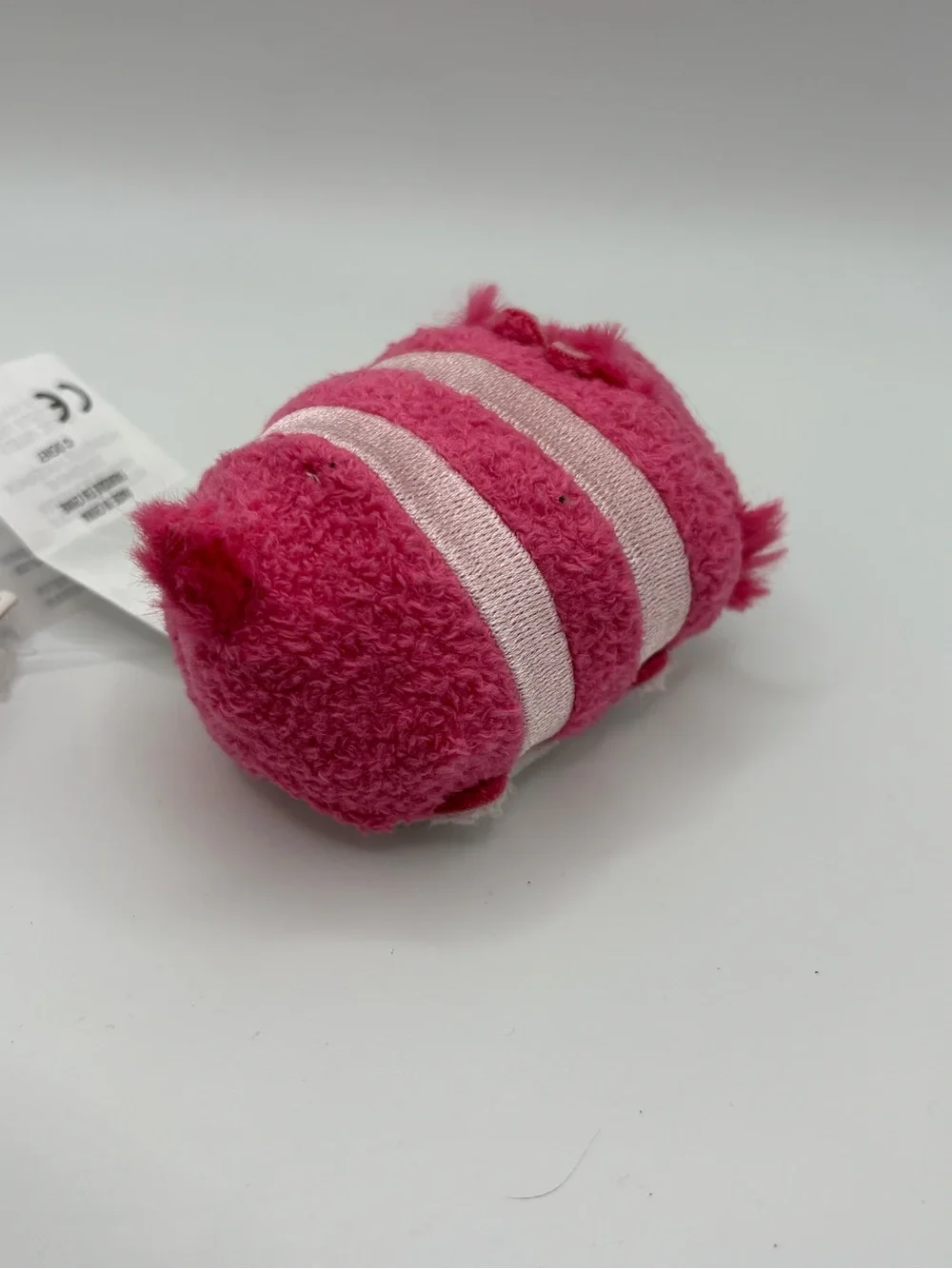 Disney Tsum Tsum Cheshire Cat Mini Plush Pink Alice in Wonderland With Tag